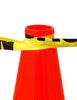 36" Orange PVC Revolution Series Traffic Cone, 10LB NIGHT