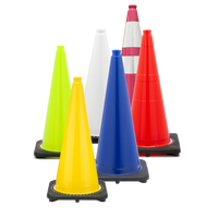 12" Orange PVC Revolution Series Traffic Cone,DAY