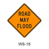ROAD MAY FLOOD W8-18