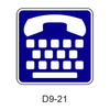 Telecommunication Devices For The Deaf [symbol] D9-21
