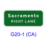 Advance Lane Assignment G20-1(CA)