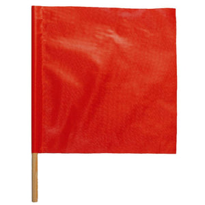 SAFETY FLAG W/ 2' DOWELL