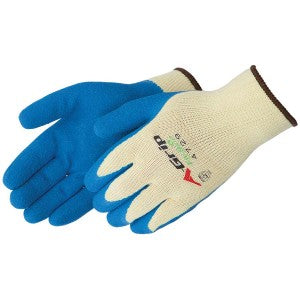 GLOVE BLUE LATEX PALM