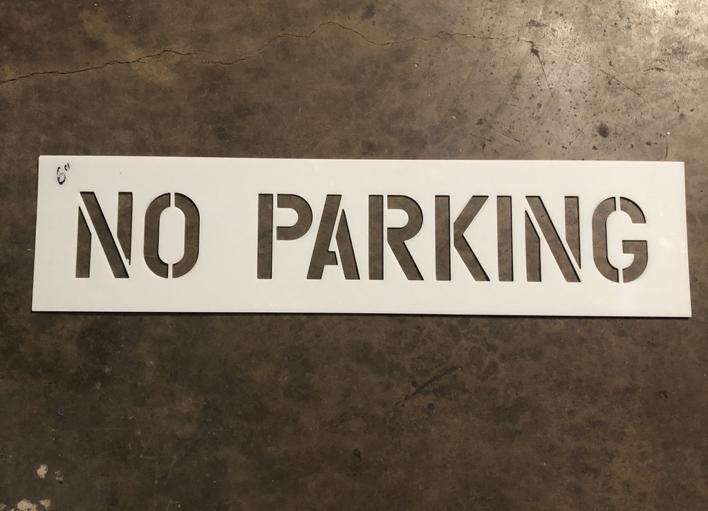NO PARKING