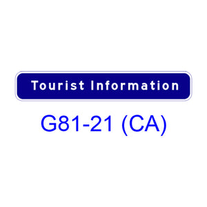 TOURIST INFORMATION G81-21(CA)