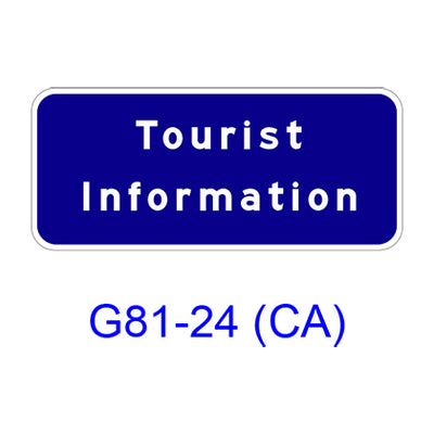 TOURIST INFORMATION G81-24(CA)