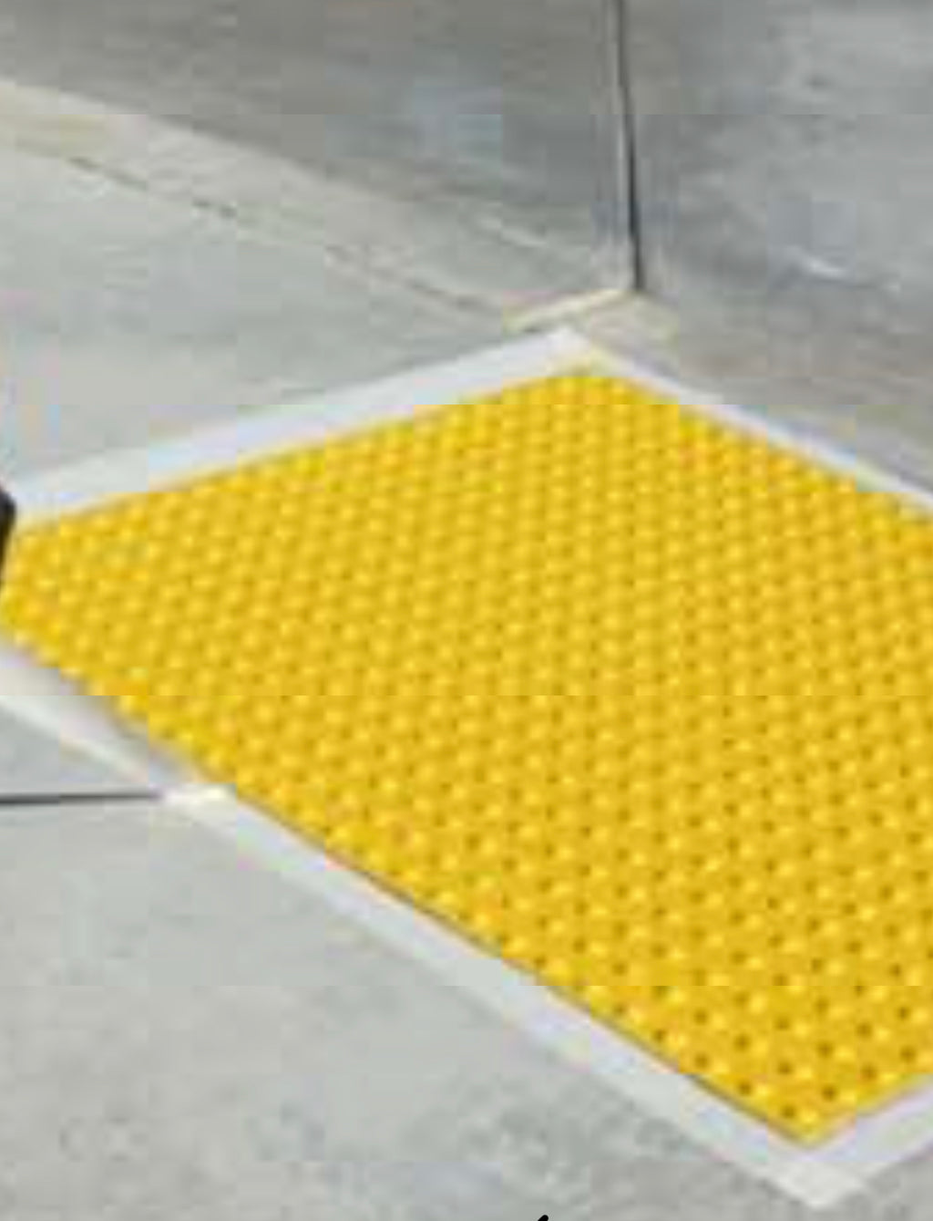 SAFETY STEP RAMP UP 3X4 YELLOW