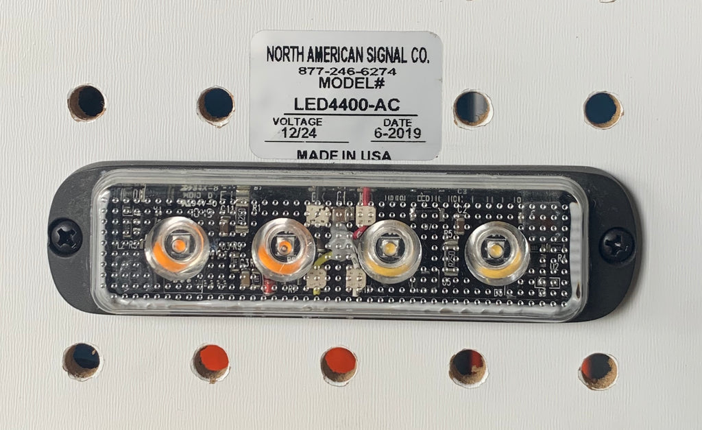 12/24V AMB/WHT 2-COLOR 4-LED S