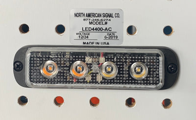 12/24V AMB/WHT 2-COLOR 4-LED S