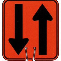 CONE SIGN 2-WAY TRAFFIC