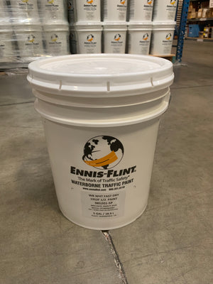 PAINT WHITE FAST DRY 5 GAL