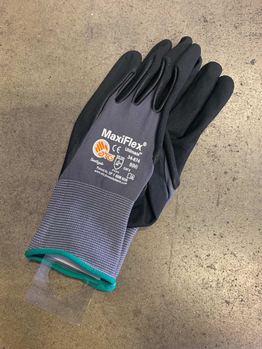 MAXIFLEX NITRILE GLOVES MED