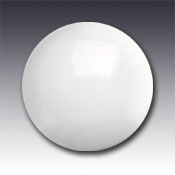 MARKER PLASTIC ROUND 4" WHITE