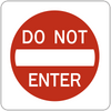 DO NOT ENTER Activated Blank-out R5-1ABO
