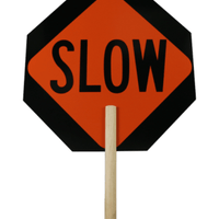 STOP/SLOW PADDLE REF