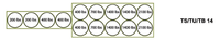 TS-14 CRASH BARREL ARRAY