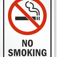 NO SMOKING PREP-002CA
