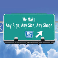 CUSTOM SIGN PLYWOOD 4'X8'