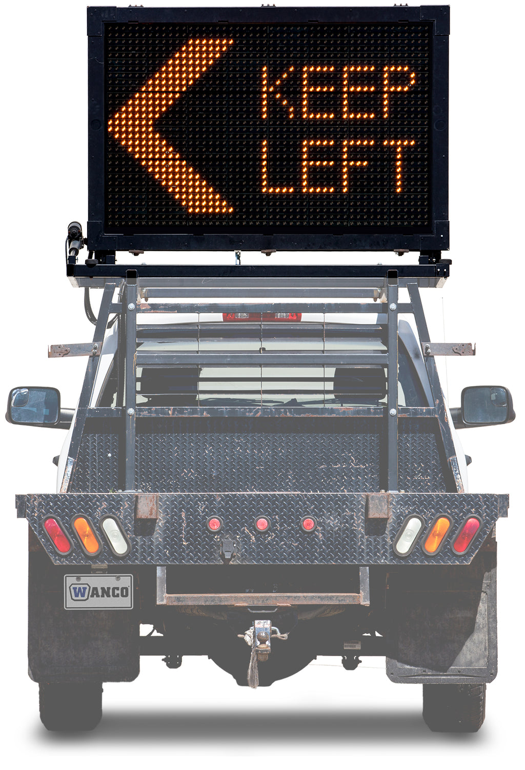 WANCO Truck Mount Message Sign, WVMBM-3LP