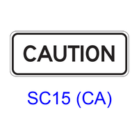 CAUTION SC15(CA)