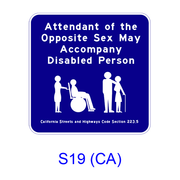Opposite Sex Attendant [symb] S19(CA)