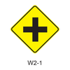 Intersection Warning W2-1