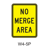 NO MERGE AREA W4-5P