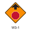 Stop Ahead [symbol] W3-1