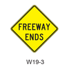 FREEWAY ENDS W19-3