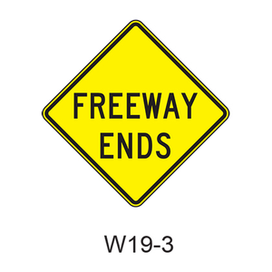 FREEWAY ENDS W19-3