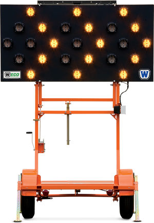 WANCO 25-LAMP ARROW BOARD TRLR