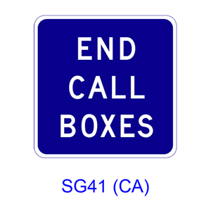 END CALL BOXES SG41(CA)