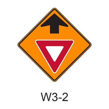 Yeild Ahead [symbol] W3-2