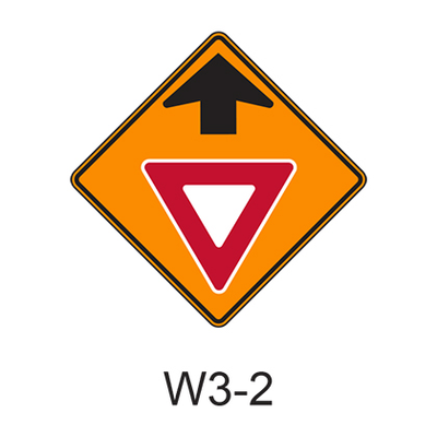 Yeild Ahead [symbol] W3-2