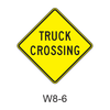 TRUCK CROSSING W8-6