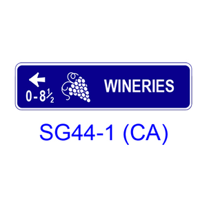 Tourist Oriented Directional [symbol] SG44-1(CA)