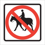 NO EQUESTRIANS