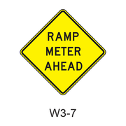 RAMP METER AHEAD W3-7