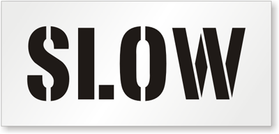 STENCIL SLOW 48