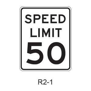 Speed Limit R2-1