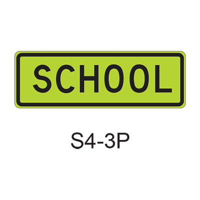 SCHOOL [plaque] S4-3P