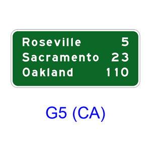 Distance G5(CA)