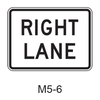 RIGHT LANE Designation AUX M5-6