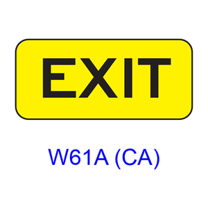EXIT W61A(CA)