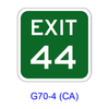 Two Line Exit XX G70-4(CA)