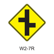 Intersection Warning W2-7R