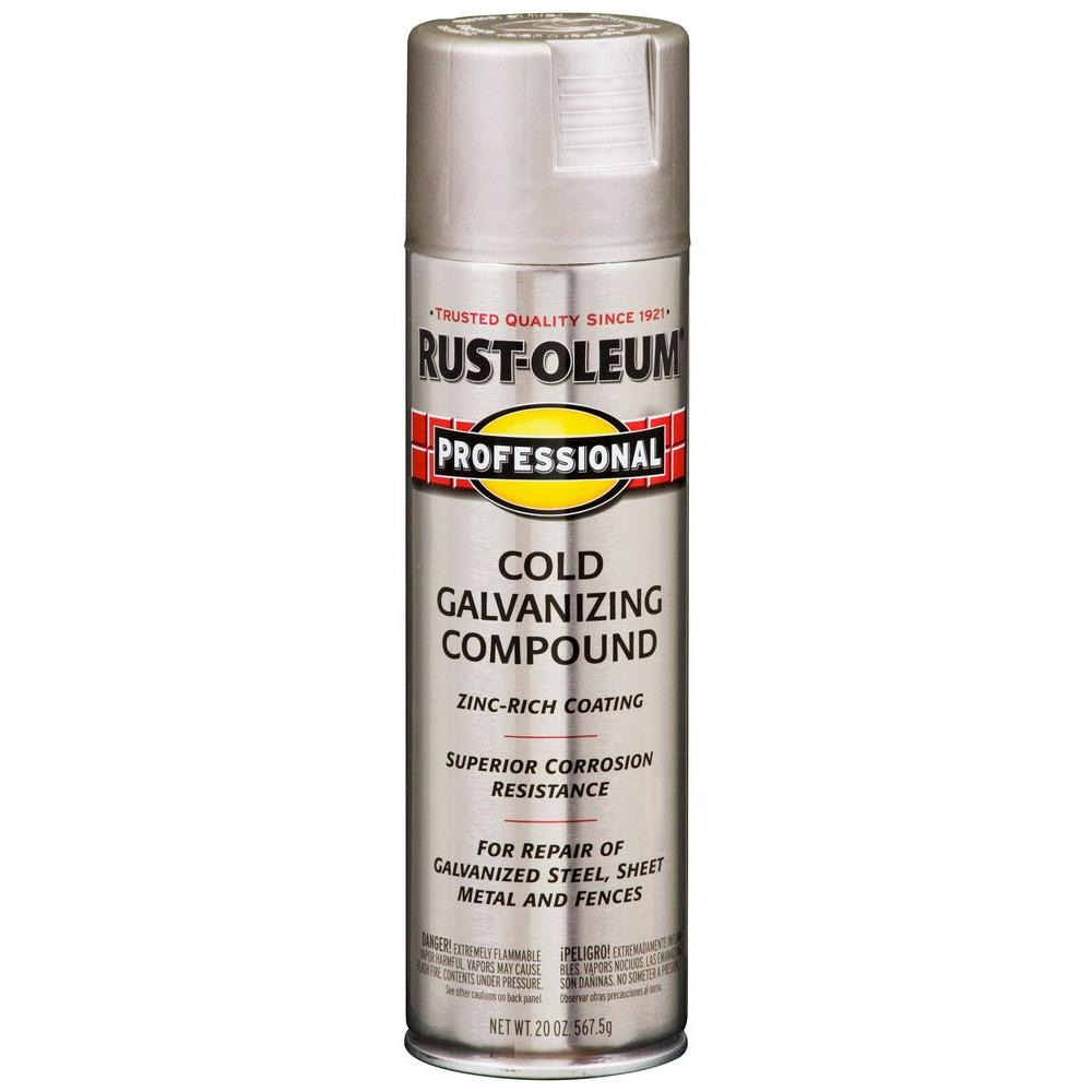 Spray paint to on sale look like galvanized steel