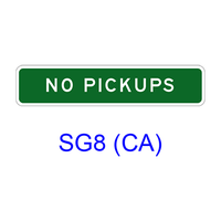 NO PICKUPS SG8(CA)