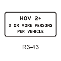 Vehicle Occupancy Definition R3-43
