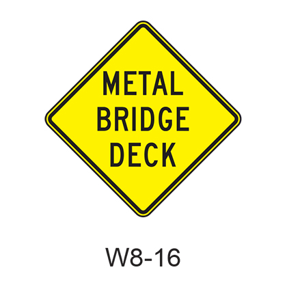 METAL BRIDGE DECK W8-16